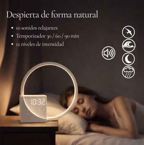 DESPERTADOR LUZ AMANECER